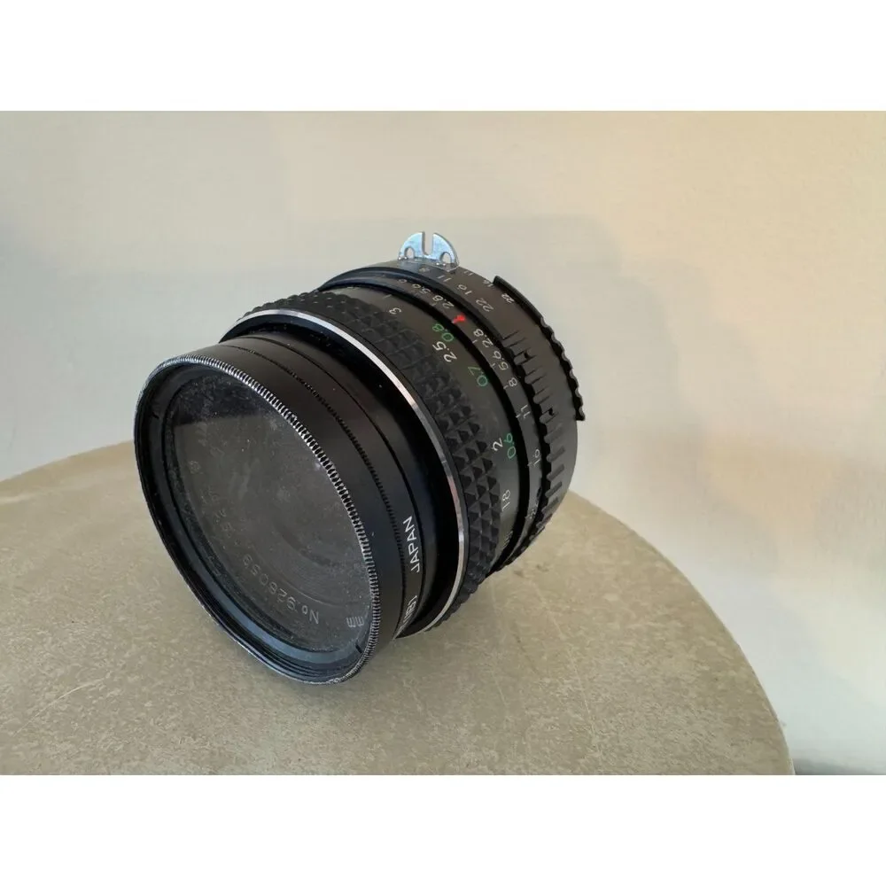 Albinar ADG Lens 52 MM # 928059 F=28mm 1:28 with Tiffen filter and Hoya Filter